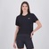 Camiseta Cropped New Balance Drapey Feminino PRETO