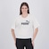 Camiseta Cropped Puma No. 1 Logo Feminino BRANCO
