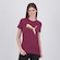 Camiseta Puma ESS Metallic Feminina VERMELHO