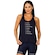 Camiseta Regata Run More Checklist Digital Power Pace Feminina PRETO