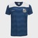 CAMISETA DO SANTOS BRAZILINE FULGOR MASCULINA AZUL