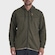 Blusão de Moletom Canguru Hurley Chateau Quilted Full Zip Militar Masculino VERDE