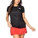 Camiseta Active Tee Puma Feminina PRETO/BRANCO