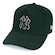 Boné Adulto New Era 9forty MLB New York Yankees Aba Curva VERDE