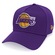 Boné Adulto New Era 9forty A-Frame NBA Los Angeles Lakers Aba Curva ROXO