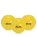 Bola de Pickleball Ama Sport PB40 com 3 Unidades AMARELO