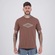 Camiseta Nicoboco Faith Masculina MARROM