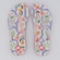 Chinelo Kenner Ibiza Floral Estrela Feminino BRANCO