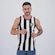 Regata Botafogo Retro 1962 Home Listrada Masculina PRETO