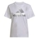 Camiseta adidas Gráfica Holliday Feminina BRANCO/PRATA