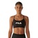 Top Fila Alça Train Elastic V Feminino PRETO/BRANCO