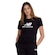 Camiseta New Balance Essentials Feminina PRETO/BRANCO