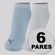 Kit 6 Pares de Meia Puma Sapatilha Feminina BRANCO