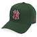 Boné Adulto New Era 9forty A-Frame MLB New York Yankees Aba Curva VERDE