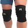 Joelheira N1 Sports Slide 2 com Proteção - 1 Par PRETO