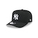 Boné New Era 9Fifty A-Frame Snapback New York Yankees MLB Masculino PRETO