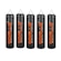 Kit 5 saco de pancadas Gorilla 180x100 PRETO