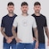 Kit 03 Camisetas Nicoboco Masculina CINZA