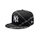 Boné New Era 59Fifty New York Yankees MLB Halloween Pack Masculino PRETO