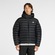 Jaqueta New Balance Hooded Puffer Masculina PRETO