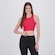 Top Fila Train Long Elastic II Feminino VERMELHO