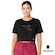 Camiseta Cropped Diadora Uno New Running Feminina PRETO