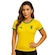 Camiseta Diadora Brasil Small Logo Feminina AMARELO