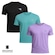 Kit 3 Camisetas Diadora Small Logo Masculina AZUL