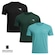 Kit 3 Camisetas Diadora Small Logo Masculina PRETO