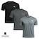 Kit 3 Camisetas Diadora Small Logo Masculina CINZA