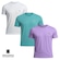 Kit 3 Camisetas Diadora Small Logo Masculina BRANCO