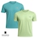 Kit 2 Camisetas Diadora Small Logo Masculina VERDE