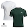 Kit 2 Camisetas Diadora Small Logo Masculina BRANCO