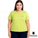 Camiseta Diadora Small Logo Plus Size Feminina VERDE