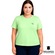 Camiseta Diadora Small Logo Plus Size Feminina VERDE