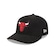 Boné New Era 59Fifty Chicago Bulls NBA Masculino PRETO