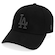 Boné New Era 9forty Metallic MLB Los Angeles Dodgers - Unissex PRETO