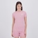 Camiseta PUMA ESS Small No. 1 Logo Feminino ROSA