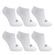 Kit 3 Pares de Meia Olympikus Tripack Cano Curto BRANCO