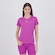 Camiseta adidas Own the Run Basic Feminina ROXO