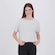 Camiseta Cropped New Balance Drapey Feminina CINZA