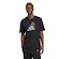 Camiseta Adidas Doodle Hunt Bike Masculina PRETO/AZUL CLA