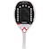 Raquete de Beach Tennis Kinetic BT Kinetic S Shark BRANCO/VERMELHO