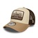Boné New Era New Era 9Forty A-Frame Trucker Booking Program Masculino BEGE