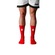 Meia de Futebol do Inter Prosocks Ultragrip Adulto VERMELHO/BRANCO