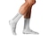 Meia de Futebol Prosocks Grip Draft Adulto BRANCO/PRETO