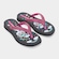 Chinelo Grendene 27467 Ipanema Fluffy Shine Infantil PRETO/ROSA