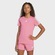 Camiseta adidas 3 Stripes Infantil ROSA