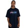 Camiseta Oversize Vextor Tetris Manga Curta Masculina AZUL