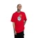 Camiseta Oversize Vextor Snow Globe Manga Curta Masculina VERMELHO